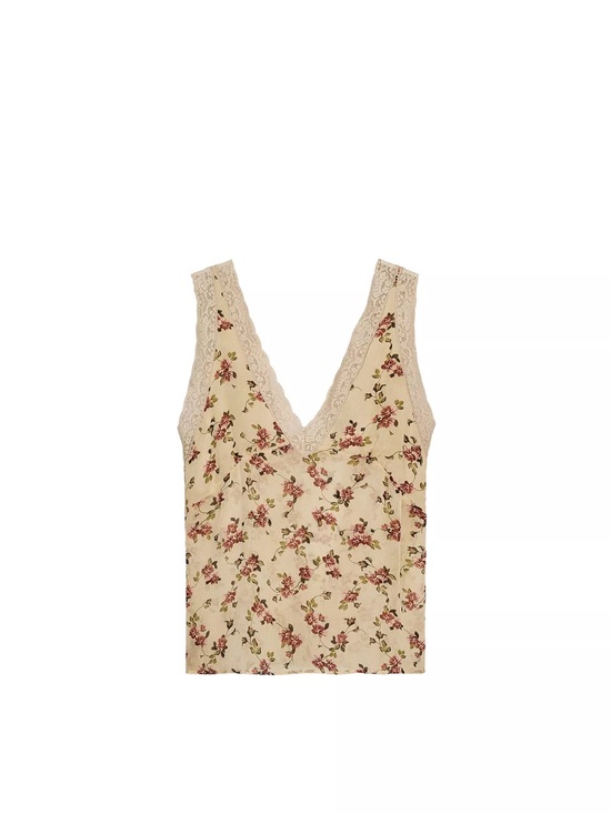 Zara Tops - ZARA floral lace top
